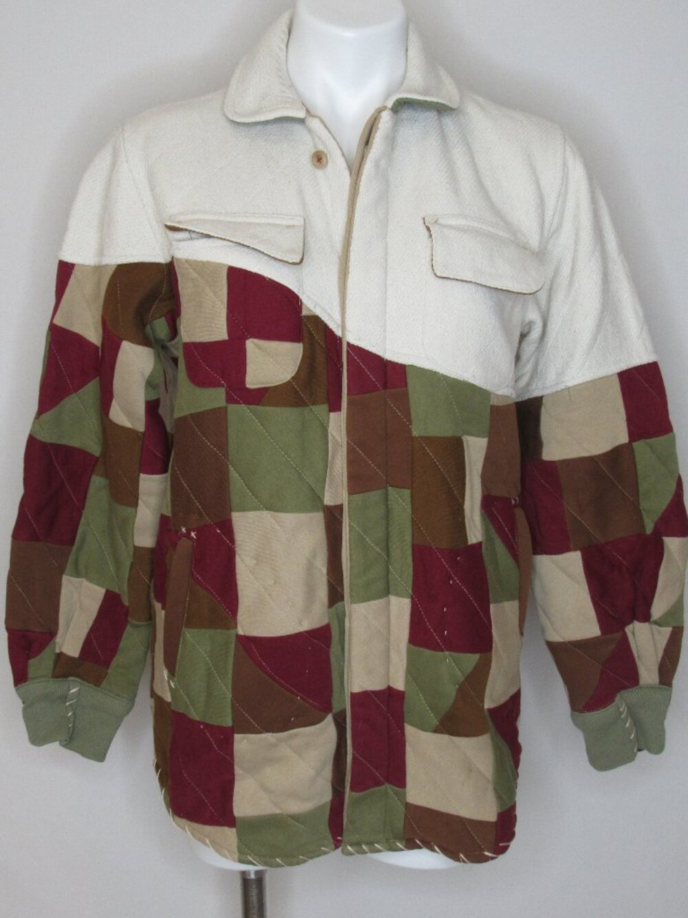 SHACKET Showda Jacket Patchwork in Carnivale by ONE432 S Small